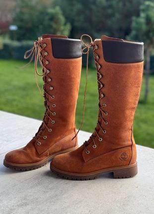 Чоботи шкіряні нубук timberland оригінал