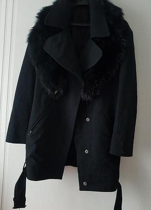 Пальто косуха воротник снимается оригинал