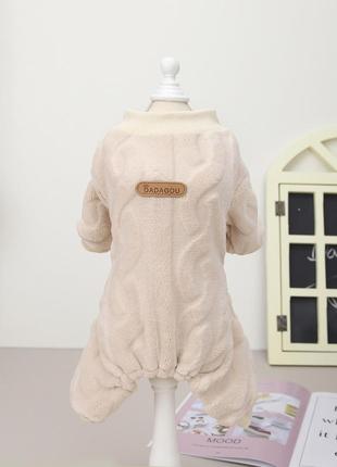 Теплий комбенізон на собаку