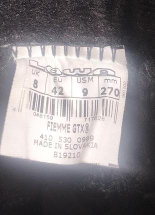 Оригинальные трекинговые ботинки lowa fiemme баскетболx