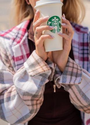 Тепла стильна кашемірова сорочка з двокольоровою клітинкою оверсайз ❤️‍🔥♥️питайте наявність перед замовленням!❤️0996