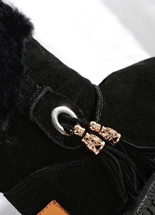 Стильные зимние детские угги для девочек