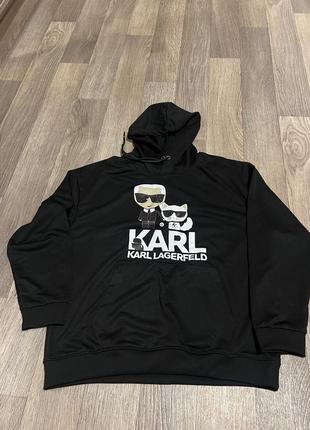 Худі в стилі karl lagerfeld