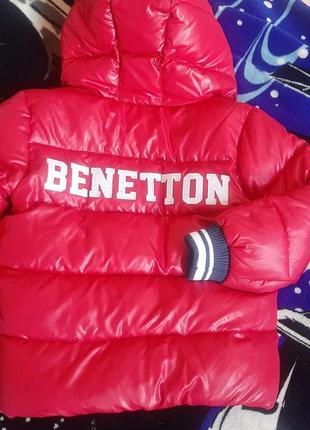 Пуховик benetton