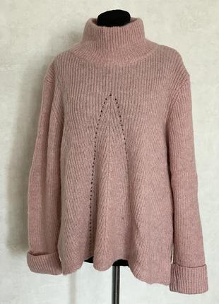 Mint velvet махеровая кофта свитер мирер 18 размер шерсть шерстяная шерсть