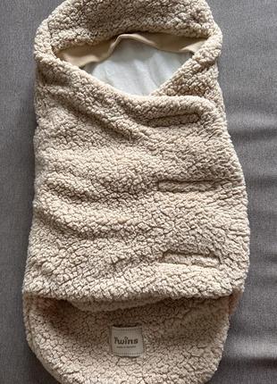 Конверт twins teddy на виписку з пологового