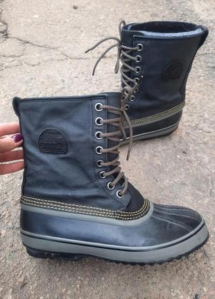 Зимові чоботи, що не промокають, sorel premium waterproof чоботи снігоходи з буркою для риболовлі