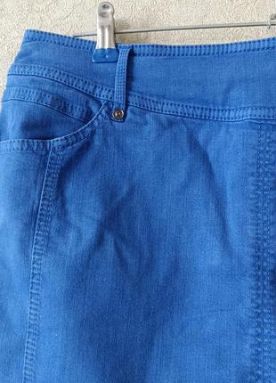 Юбка синяя 2