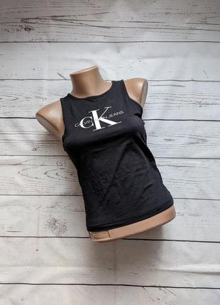 Черная майка от calvin klein