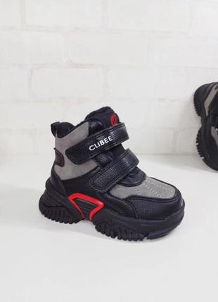 Зимние ботинки для мальчика clibee
