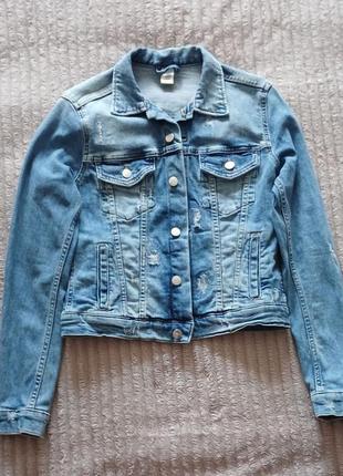 Джинсовый пиджак denim h&m💖🔥