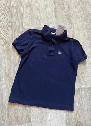 Lacoste брендовое поло, детское поло, футболка