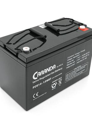 Акумуляторна батарея mca fcg12-120at gel 12 v 120 ah (331 x 174 x 214), 33 kg склад одеса 37607