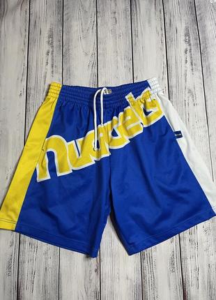 Шорти баскетбольні denver nuggets mitchell & ness1 фото