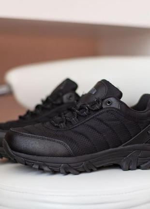 Merrell vibram кроссовки ботинки сапоги низкие теплые мерол черные мужские термо на флисе водонепроницаемые вибрации отличное качество