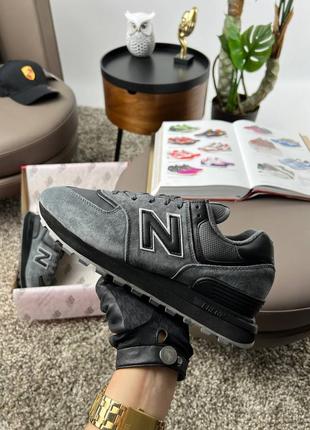 Чоловічі кросівки new balance 574 grey * blckow