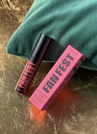 Тушь для ресниц benefit fan fest mascara, 3г