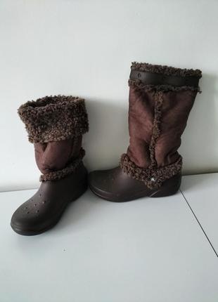 Сапожки crocs размер 38
