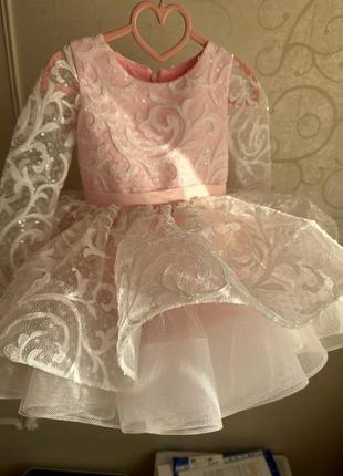 Сукня святкова для дівчинки barbie7 фото