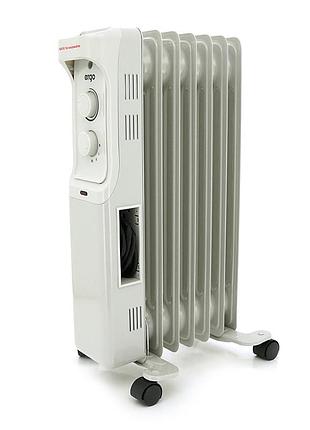 Радіатор оливний ergo 221507, 7 ребер, 3 рівні потужності 600/900/1500 вт склад одеса 28017
