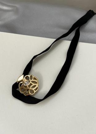 Чокер з кристалом swarovski