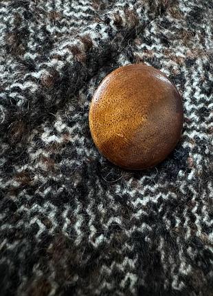 Вінтажний шерстяний кейп, пончо 6