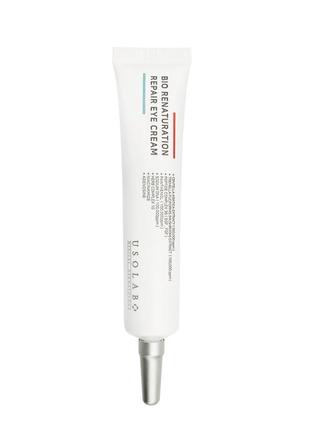 Інтенсивний регенеруючий крем для шкіри навколо очей usolab bio renaturation repair eye cream