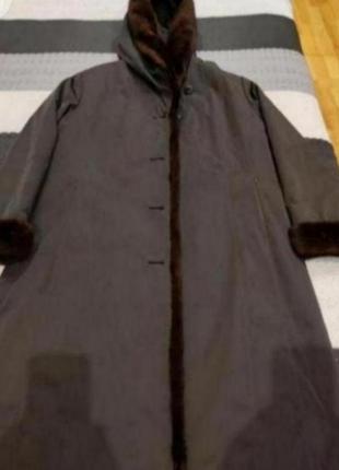 Пальто-трансформер зима-осінь р-р 54