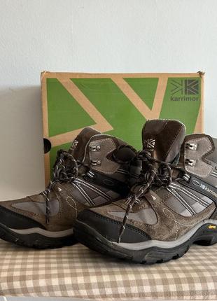 Ботинки ботинки karrimor aspen mid женские серо голубые размер 39