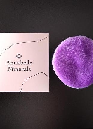 Многоразовая подушечка (диск, спонж) для снятия макияжа makeup pad annabelle minerals