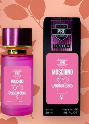 Moschino toy 2 bubble gum тестер pro женский 58 мл