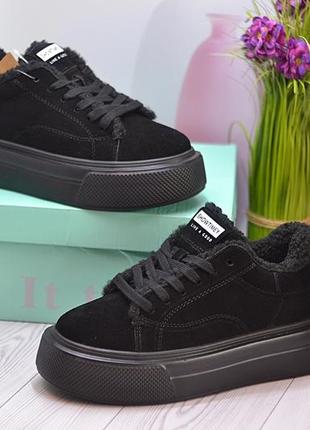 Зимние лоферы ботинки