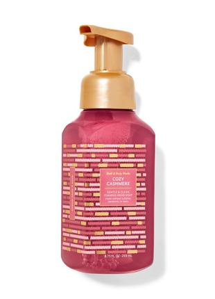 Жидкое мыло-пена bath and body works cozy cashmere