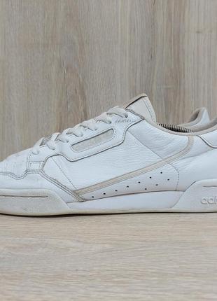 Кожаные кроссовки adidas originals continental 80 оригинал