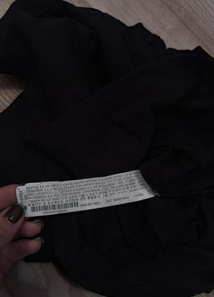 Футболка zara 2шт с подплечниками коричневый и черный 🖤🤎8 фото