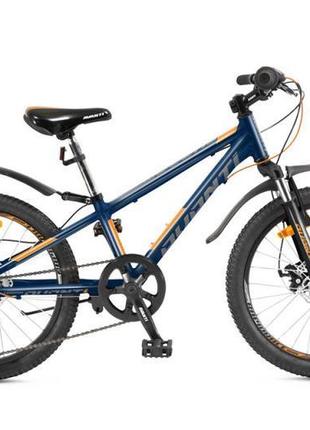 Велосипед avanti-2024 turbo синій/зелений1 фото