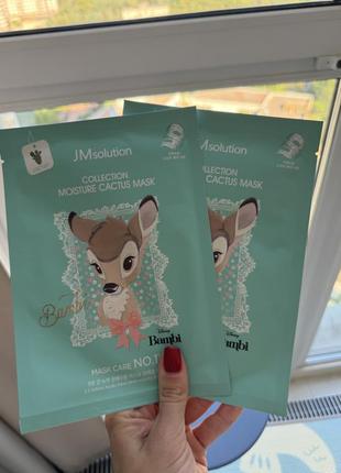 Маска для лица jmsolution disney collection moisture cactus