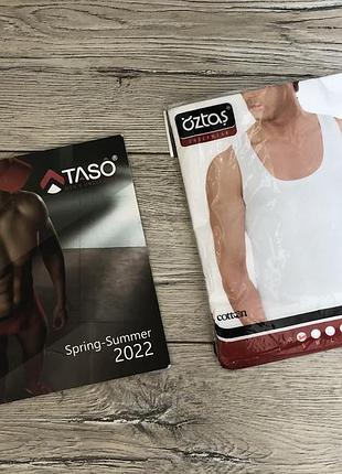 Майка  мужская  oztas  1001  хлопок  турция .  размеры :    s  m   xl   xxl