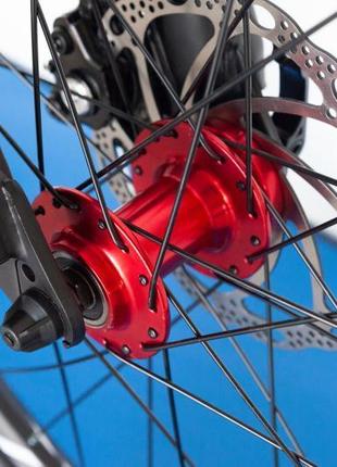 Велосипед trinx-2021 m134 24 matt-black-grey-red6 фото