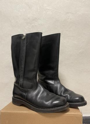 Зимние кожаные сапоги davos