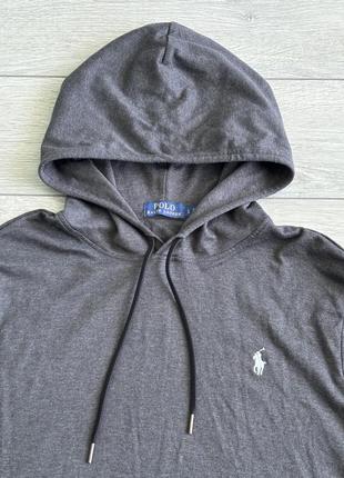 Худі Куртка для хлопчика u s polo assn l л сіра кофта кенгурушка батнік светр оригінал3 фото