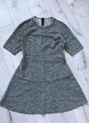Сукня  calvin Logo Klein logo-print crew neck sweatshirt Nude