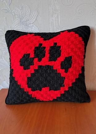 Подушка декоративная ручная работа 30×30