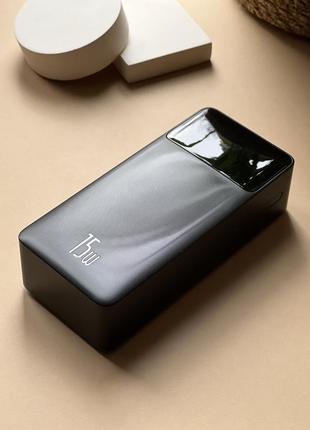 Супер цена! baseus 30000mah 15w power bank bipow ppdml-k015 фото