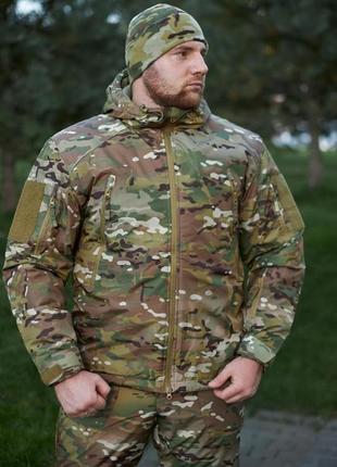 Тактическая зимняя куртка "phantom f-3 lvl 7" multicam  тактична куртка f-3 lvl 7 multicam