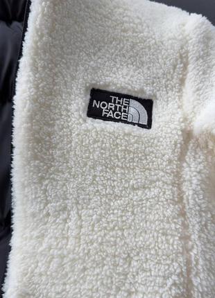 Куртка the north face зимняя двусторонняя черная мужская5 фото