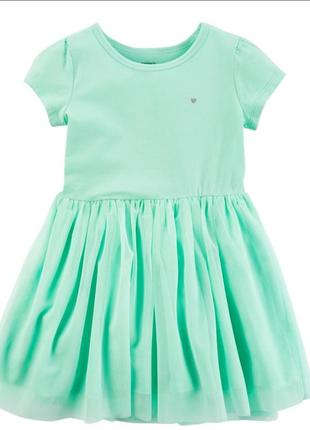 Платье праздничное нарядное картерс фатин 10т