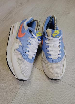 Кроссовки nike air max 1 pink wolf skin pack