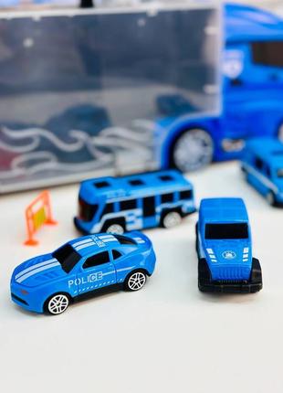 Великий трейлер + 6 машинок 🚗🏎️(2254) 5