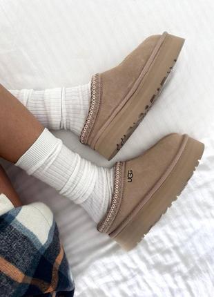 Уггі уги угг Чорні вєтнамки ugg шкіра w5 р35-36 нові premium3 фото